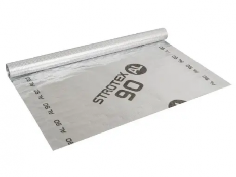 Пароізоляційна плівка фольгована Strotex AL-90 75кв.м.