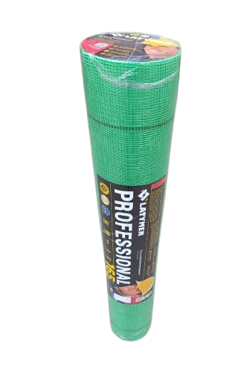 Сітка скловолокна армуюча Latymer Professional 165, 4*5, 50 м зелена