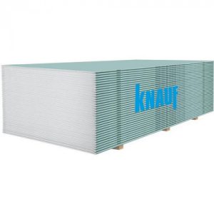 Гіпсокартон KNAUF 12,5х1200х2500 мм вологостійкий  (56шт/пал)