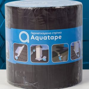 Герметизуюча бітумна стрічка AQUATAPE 150 мм х 10 м коричневий